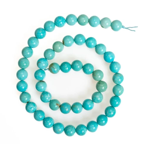  Sonoran Blue Turquoise(Mexico)8mm Rounds -SBR8c1 