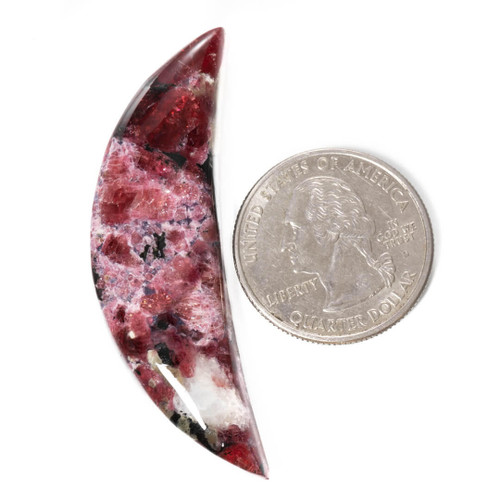 Cabochons Eudialyte (Canada) 55x16x7mm  E2d 