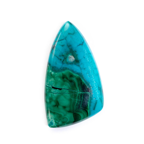 Cabochons Chrysocolla-Malachite  40x26x6mm CM1b 