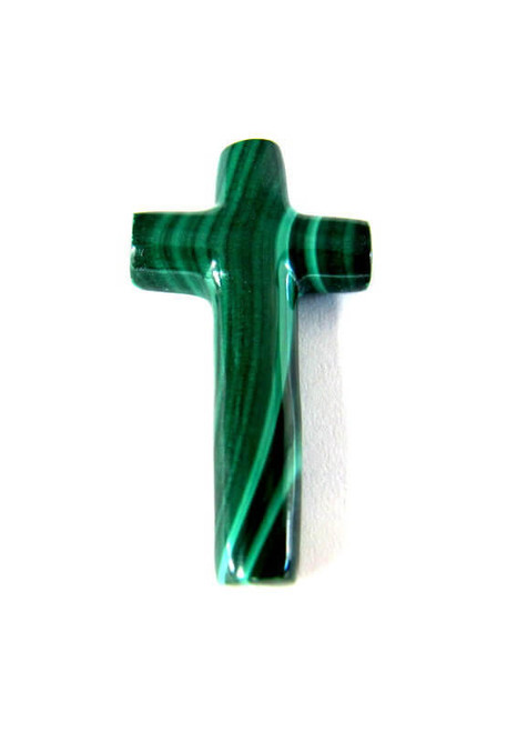 Malachite Cross-Top Drilled MCR2 