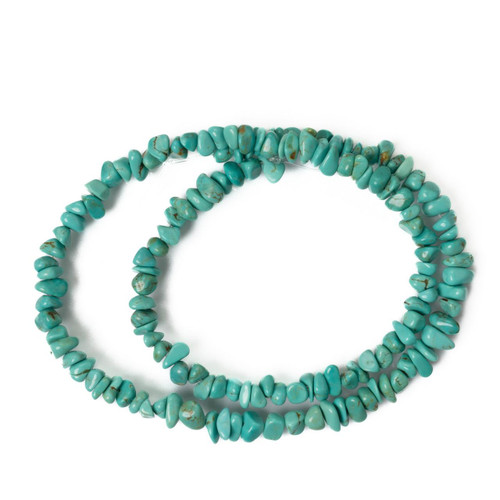 Turquoise Beads Chilean Turquoise Nuggets   3x6mm    ChileN 