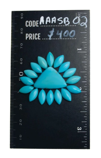  Sleeping Beauty Turquoise set (Arizona) AAASB-02  20cts 