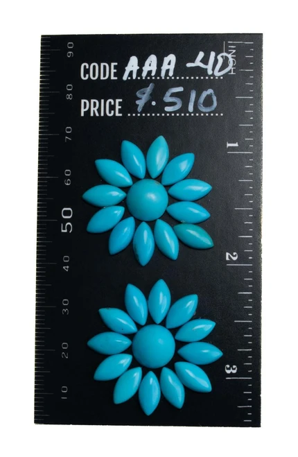  Sleeping Beauty Turquoise set (Arizona) AAA-40  24cts 