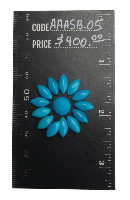  Sleeping Beauty Turquoise set (Arizona) AAASB-03  23cts 