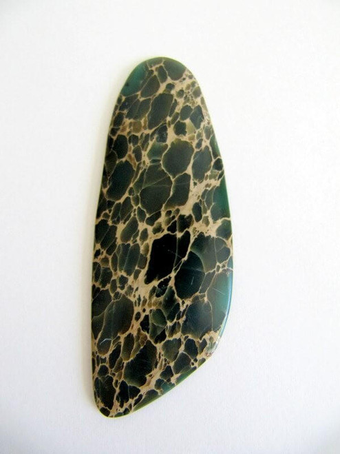  Variscite Spider Web 28x75mm  64cts  V5 