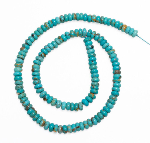 Turquoise Beads Sonoran Blue Turquoise(Mexico)6mm SBR6d4 