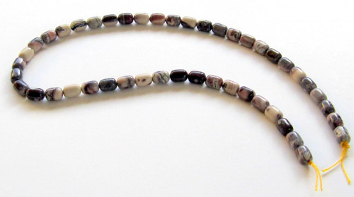  Porcelain Jasper(Mexico) 6x8mm Barrels PJM 