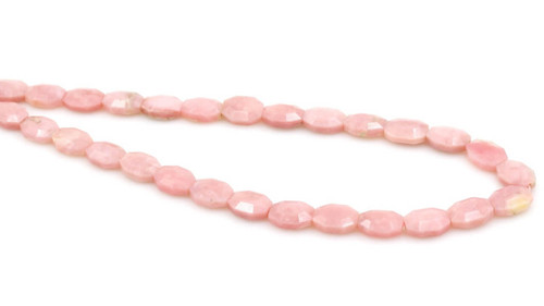 Beads Pink Opal(Peru) Faceted Ovals  POFa 