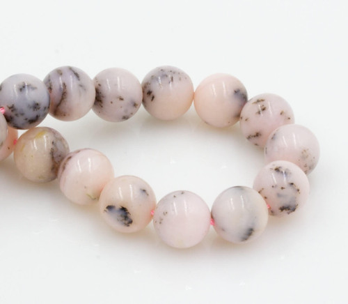 Beads Pink Opal(Peru) 10mm RD POR10f 