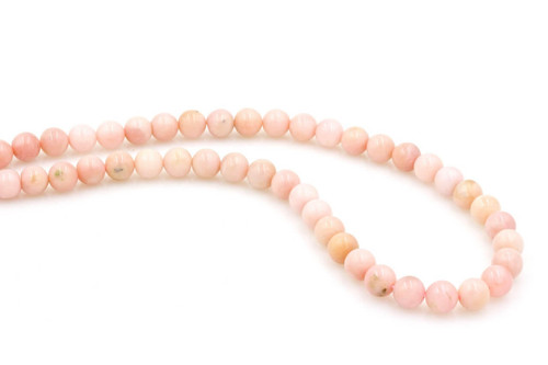 Beads Pink Opal(Peru) 8mm RD POR81 