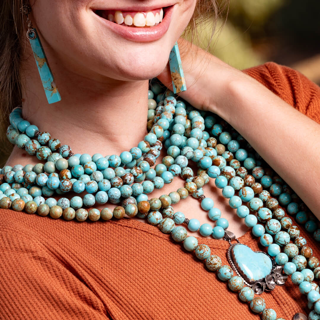 "The Timeless Elegance of Number Eight Turquoise in Fashion Design"