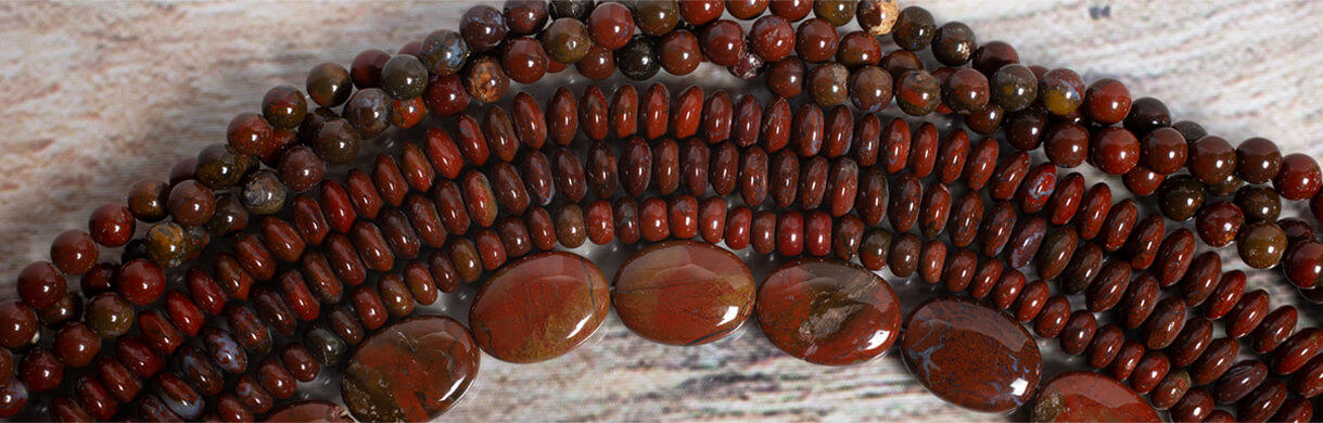 fiesta jasper,jasper beads,oregon jasper 