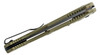 Benchmade Claymore AUTO Folding Knife 3.6" CPM-D2 Cobalt Black Drop Point Plain Blade, Ranger Green Grivory Handles