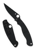 Spyderco Military 2 Salt Folding Knife 4" Drop Point Blade 9.51" Overall Length CPM MagnaCut Blade Steel Plain Edge DLC Finish Black G-10 Black Handle Compression Lock