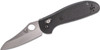 Benchmade Mini Griptilian AXIS Lock Folding Knife 2.91" S30V Satin Flat Ground Sheepsfoot Plain Blade, Black Noryl GTX Handles - 555-S30V
