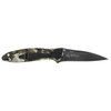 Kershaw 1660KC Ken Onion Leek CCI Assisted Liner Lock Flipper Knife 3" 14C28N BlackWashed Plain Blade, King's Camo Aluminum Handles
