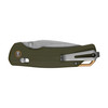 Kershaw 2058 Proximal DuraLock KVT Folding Knife 3.15" D2 Stonewashed Drop Point Blade, Contoured Olive Green G10 Handles, Reversible Clip, AXIS/Crossbar Lock
