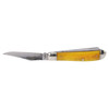 Cold Steel Mini Trapper Folding Knife, Yellow Bone Handles, 3.5" Closed, Slipjoint (non-locking) - FL-MTRPR-Y
