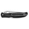 Spyderco Charisma Lightweight Lockback Folding Knife 2.98" CTS-BD1N Satin Plain Blade, Black FRN Handles, Reversible Wire Clip - C259PBK
