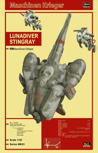 1/35 Maschinen Krieger Lunadiver Stingray Fighter