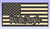 Custom Carved "We the People" Wood Flag