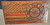 Custom Carved Fire/Rescue Red Line Wood Flag