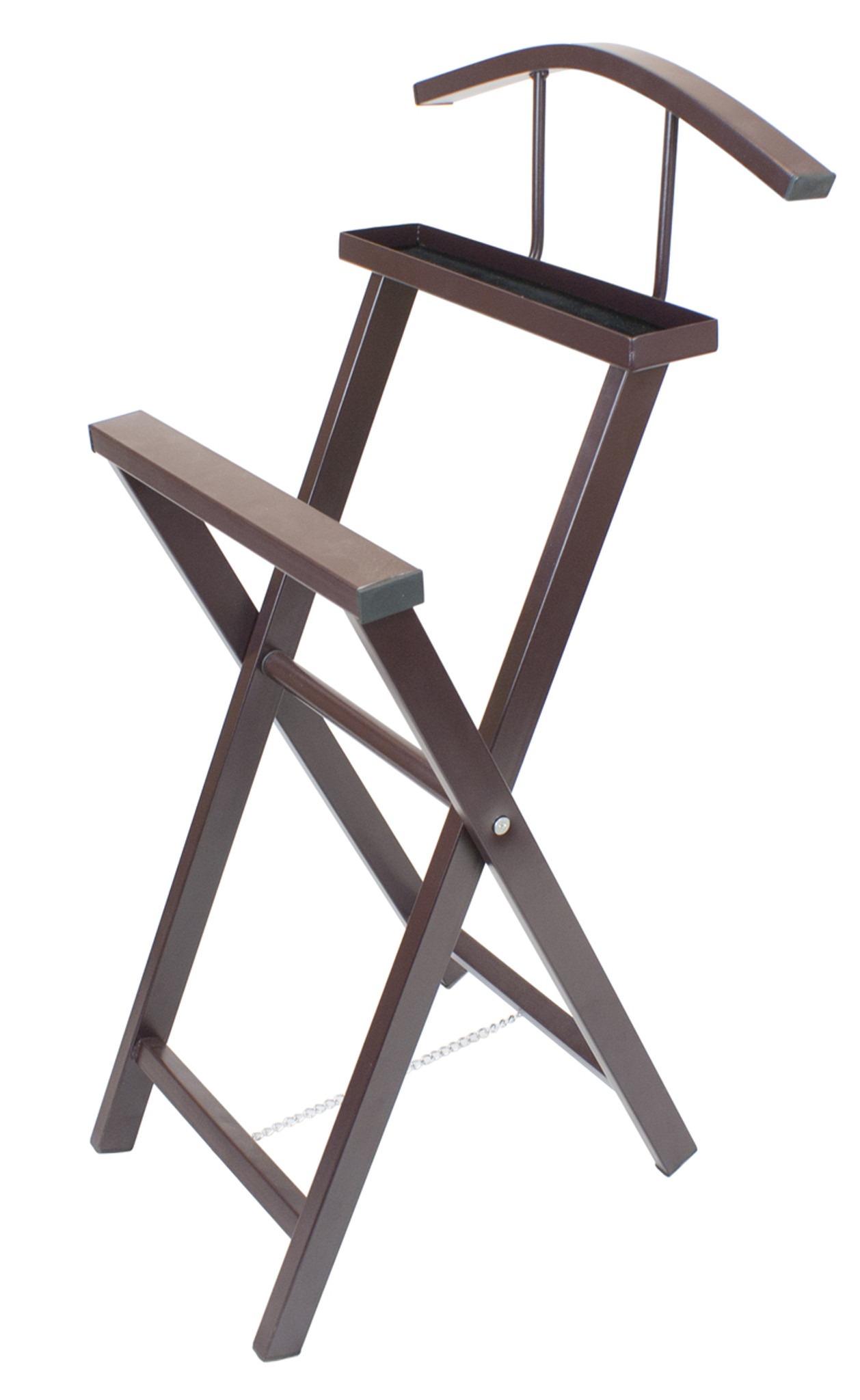 Clothing Valet Stand Brown Metal Wholesale Hotel Products