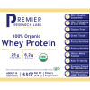 Whey Protein, Premier Organic Whey Protein Made with an Ultra-Low Heat Filtration Process