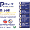 B12-ND (2 fl oz) Memory-Mood-Cognitive Health-Homocystein Modulation-Neurological Function-Energy - Watch Video Below