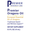 Oregano Oil, Premier Dietary Supplement .5 fl oz bottle Amber glass bottle with dropper dispenser European Essential Oil of Oregano Traditionally Used for Great Health Support