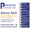 Amino hGH Dietary Supplement 105 Plant-Source Capsules Amino Acid-Based Growth Hormone Support* Muscle Support