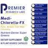 Medi-Chlorella-FX Dietary Supplement 90 Plant-Source Capsules Nutrient-Dense Super Greens
