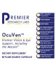 OcuVen™ - Dietary Supplement 60 Plant-Source Capsules Premier Vision & Eye Support, Including the Macula*