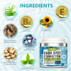 Dark Spot Corrector Cream for Face, Body, Sensitive Areas - Underarms, Elbows, Privates - 1.85 fl oz - Fades Spots, Brightens Skin, Evens Tone