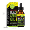 Black Seed Oil - Cold-Pressed Nigella Sativa Black Cumin Seed Oil Omega 3 6 9, Liquid Pure Blackseed Oil Antioxidant - 30ml/1 Fl Oz