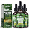 [18,000 MG Oregano Drops] 18,000 MG Oil of Oregano Drops - 2 fl.oz (60ml) Liquid, Concentrated Plant-Based Immune, Gut & Antioxidant Support with Black Seed Oil, Olive Leaf & Elderberry Extract