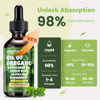 [18,000 MG Oregano Drops] 18,000 MG Oil of Oregano Drops - 2 fl.oz (60ml) Liquid, Concentrated Plant-Based Immune, Gut & Antioxidant Support with Black Seed Oil, Olive Leaf & Elderberry Extract