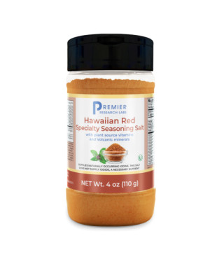 Hawaiian Red Seasoning Salt - Nutrient-packed seasoning salt with Hawaiian Alaea clay and botanicals