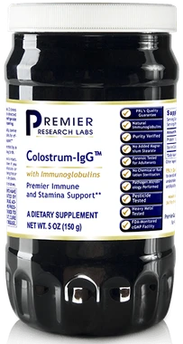 Colostrum-IgG™ - Powder Premier Immune and Stamina Support - Typically 25% IgG (Immunoglobulins) FREE Shipping