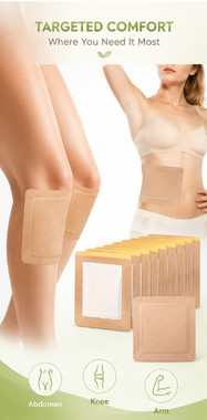 15pcs Self-adhesive Castor Oil Patches | Leak-proof |