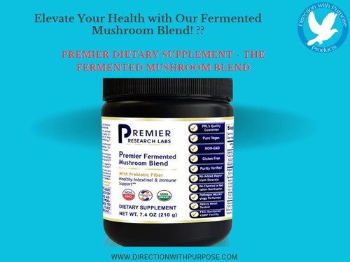 Elevate Your Health with Our Fermented Mushroom Blend!!