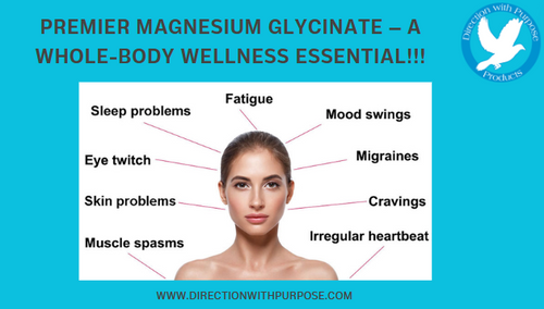 PREMIER MAGNESIUM GLYCINATE – A WHOLE-BODY WELLNESS ESSENTIAL!!!