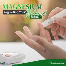 Herbal Mana - Research shows magnesium has an important function in regulating  blood sugar; helping metabolizing glucose in the body. Type 2 diabetes is  common nowadays and higher magnesium levels are associated