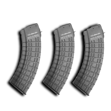3 Pack Bundle  AK47 30 Round Magazine  762 x 39mm  Bulgarian Made Polymer Steel Reinforced