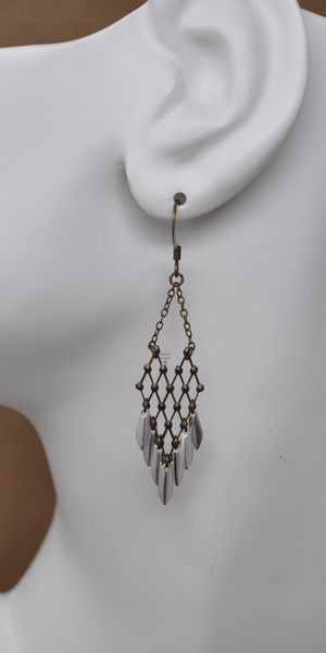 Lattice Earrings, by Infinitus Designs