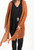 Popcorn Knit Medium Length Flyaway Cardigan in COPPER Popcorn Knit Medium Length Flyaway Cardigan in COPPER