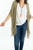 Popcorn Knit Kimono with Fringe in SAND Popcorn Knit Kimono with Fringe in SAND