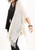Popcorn Knit Kimono w/Fringe in Whipped Cream Popcorn Knit Kimono w/Fringe in Whipped Cream