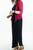 Mesh Knit Cardigan with 3/4 Sleeves and Lettuce Edges in Fuchsia Mesh Knit Cardigan with 3/4 Sleeves and Lettuce Edges in Fuchsia