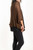 Popcorn Knit Waist Length Kimono in Chestnut